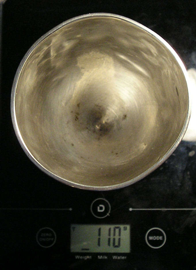 Sterling Silver Cup, 1911-1912 Birmingham - 110 gm