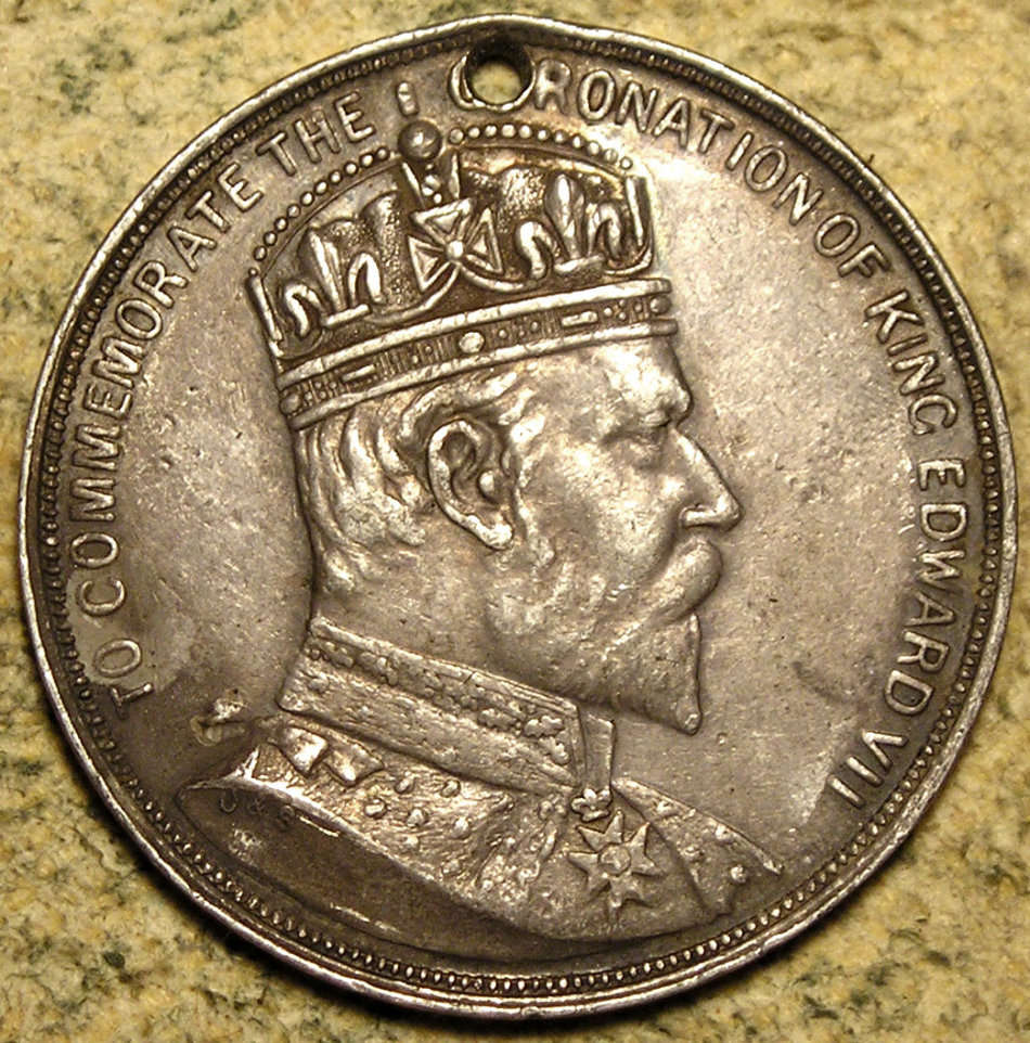 1902 Silver Natal Medal for the Coronation of King Edward VII