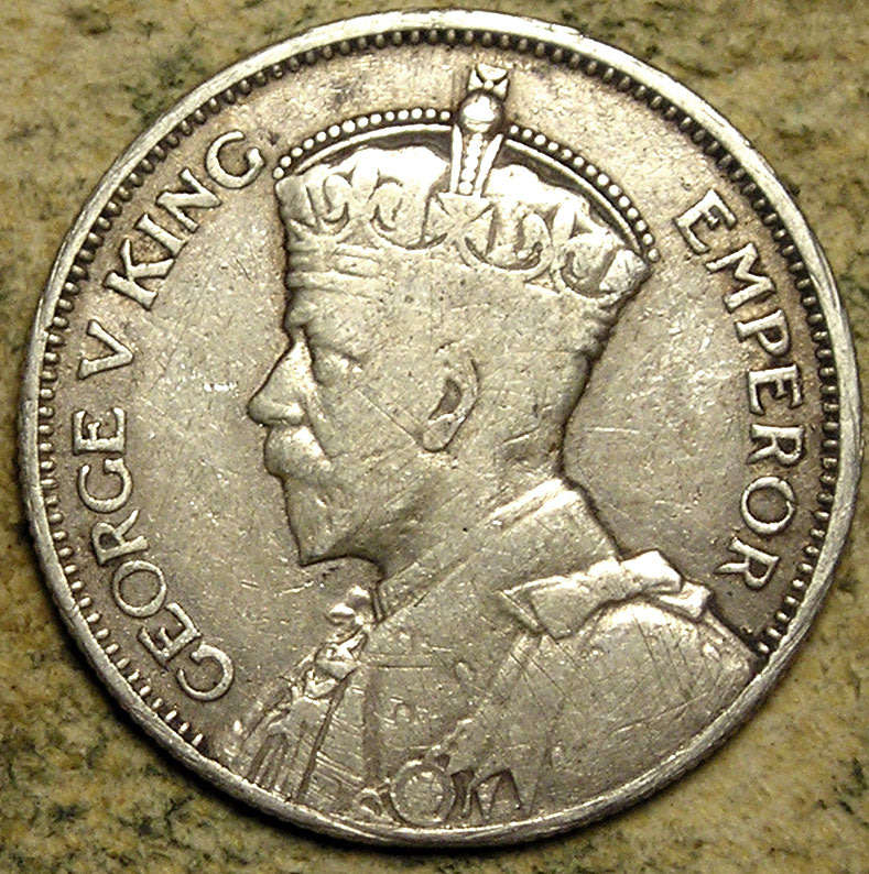 Southern Rhodesia: 1936 King George V Silver Shilling