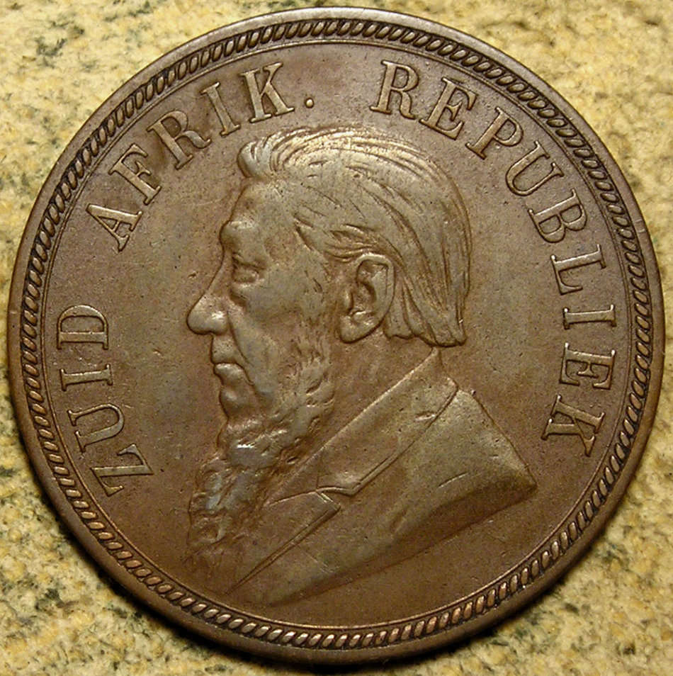 ZAR: 1892 Paul Kruger Penny