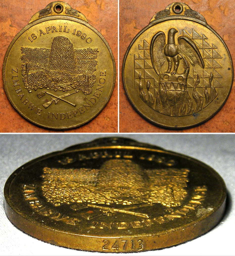 Group of 3 + Minis: GSM (Northern Ireland), Rhodesia GSM & Zimbabwe Independence to Officer