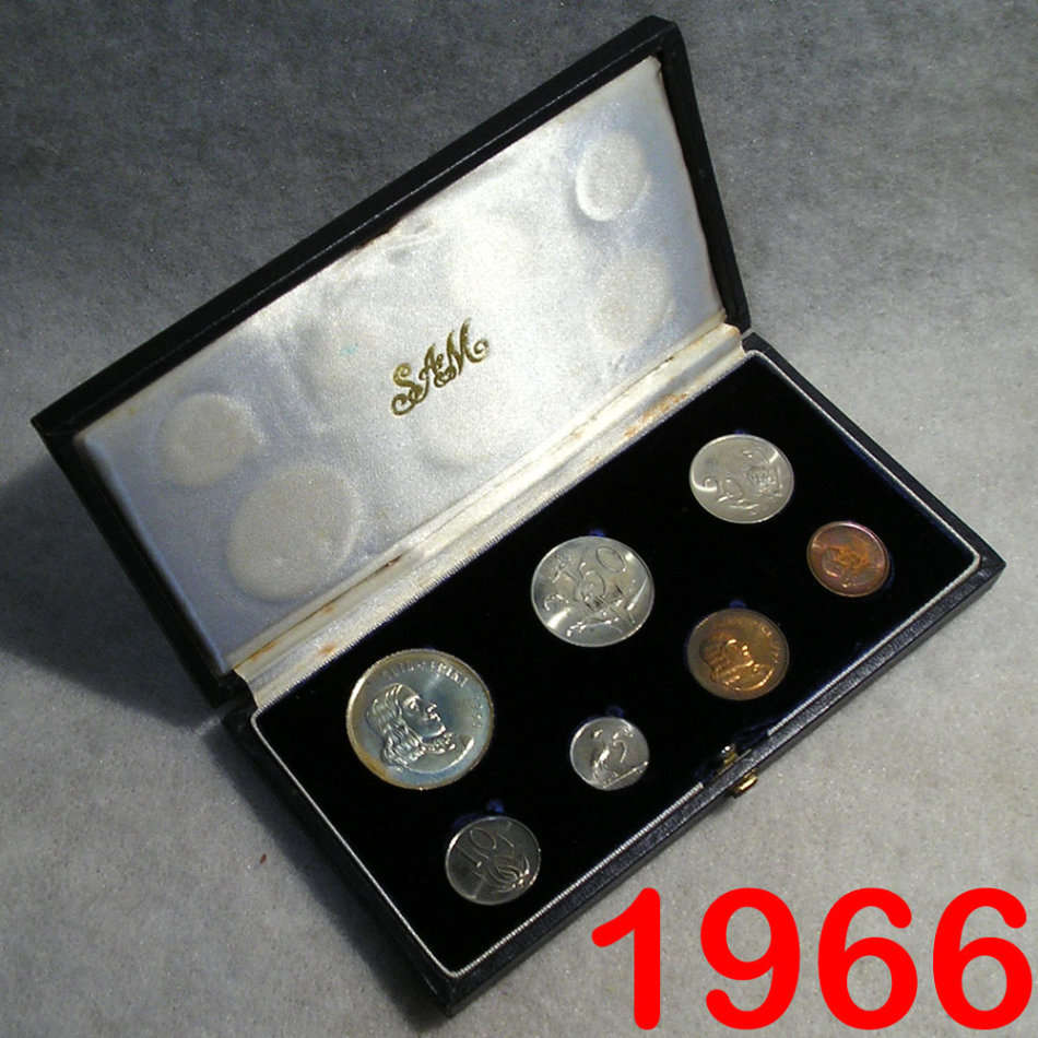 1966 Short Proof Set with Silver Rand