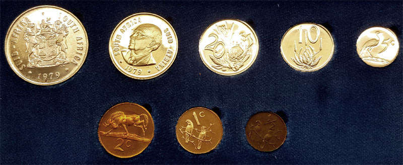 1979 Short Proof Set in SAM Case with Silver Rand