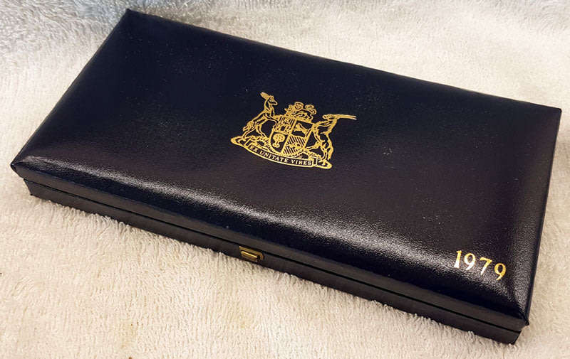 1979 Short Proof Set in SAM Case with Silver Rand