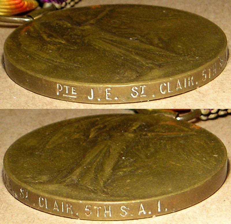 Group of 6 Medals: Queen's & Khedives Sudan; Boer War QSA & KSA; WWI War & Victory