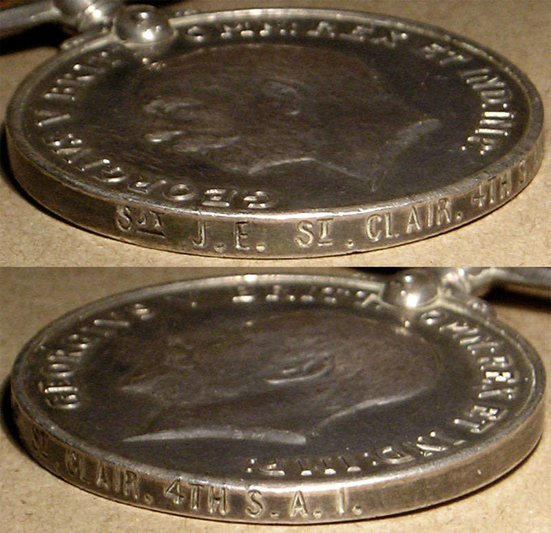 Group of 6 Medals: Queen's & Khedives Sudan; Boer War QSA & KSA; WWI War & Victory