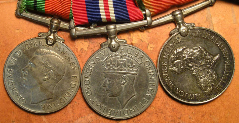 WW2 & Korean War Group to Staff Sergeant GJ Bowes-Taylor of the South African Medical Corps (SAMC)