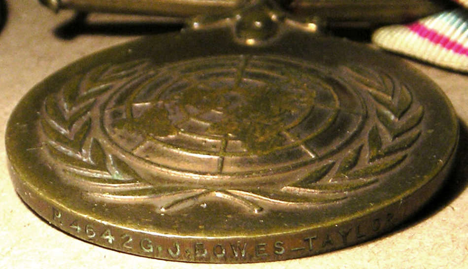 WW2 & Korean War Group to Staff Sergeant GJ Bowes-Taylor of the South African Medical Corps (SAMC)