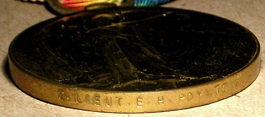 WWI War and Victory Medals + Minis to 2nd Lieutenant in Royal Garrison Artillery