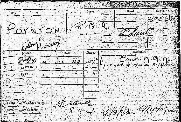 WWI War and Victory Medals + Minis to 2nd Lieutenant in Royal Garrison Artillery