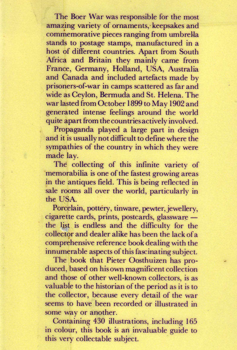 Boer War Memorabilia: The Collectors' Guide