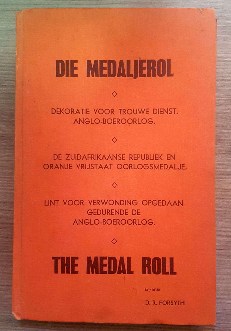 The Anglo-Boer War Medal Roll