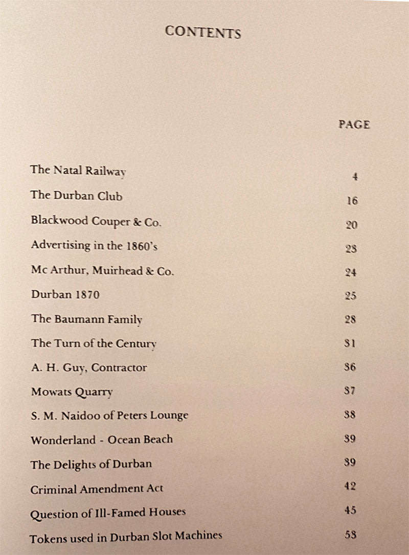 Tokens of Natal: Part 1 Durban Tokens * GIFT *