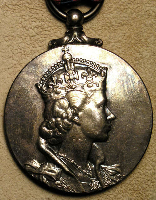 Great Britain: 1953 Queen Elizabeth II Coronation Silver Meda for Dignitaries