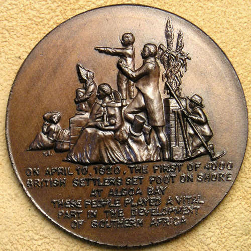 150th Anniversary of the Arrival of the 1820 Settlers Boxed Medal