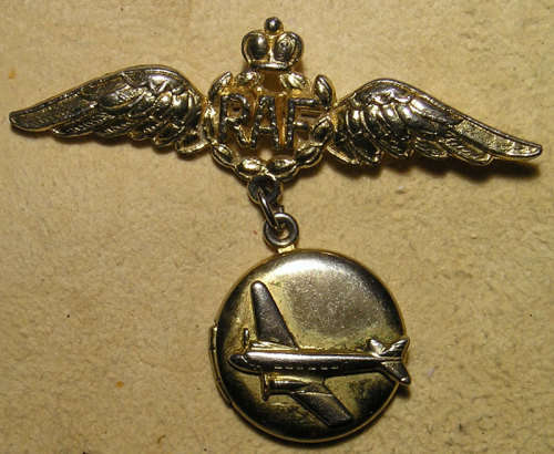 Two Royal Air Force Sweetheat Badges from the Second World War