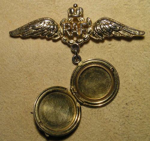 Two Royal Air Force Sweetheat Badges from the Second World War