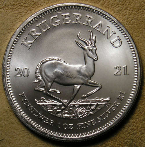 2021 Silver 1oz Krugerrand * UNC * 25 Available *