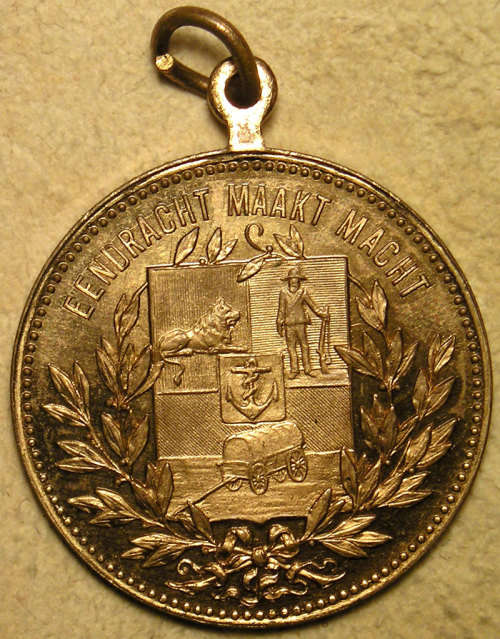 Boer War 1900 S.J.P. Kruger `Full Face Medal`* UNC *