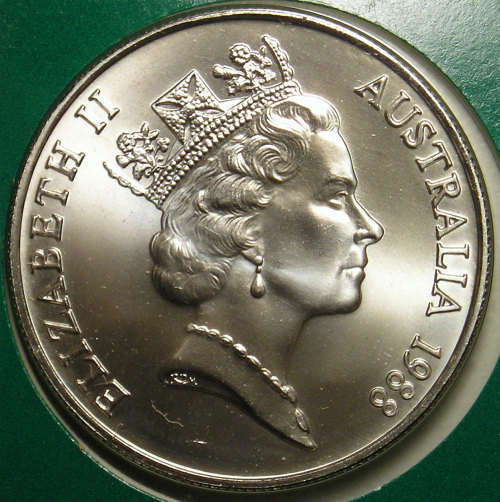 Australia: 1988 Uncirculted Commemorative Silver $10 In Original Mint Holder