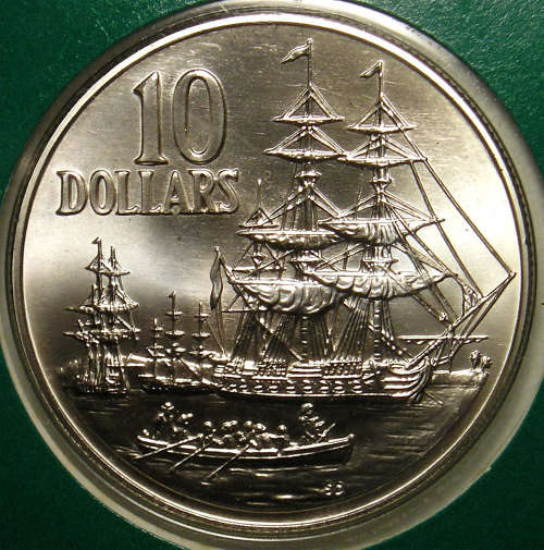 Australia: 1988 Uncirculted Commemorative Silver $10 In Original Mint Holder