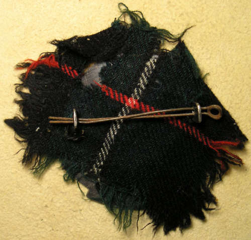 WW2: Natal Scottish Cap Badge and Matching Collars Attributed to Captain DW London