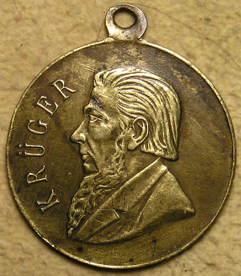 France: 1900 Boer War Dijon Medal, Paul Kruger / `AUX BOERS` * RARE *
