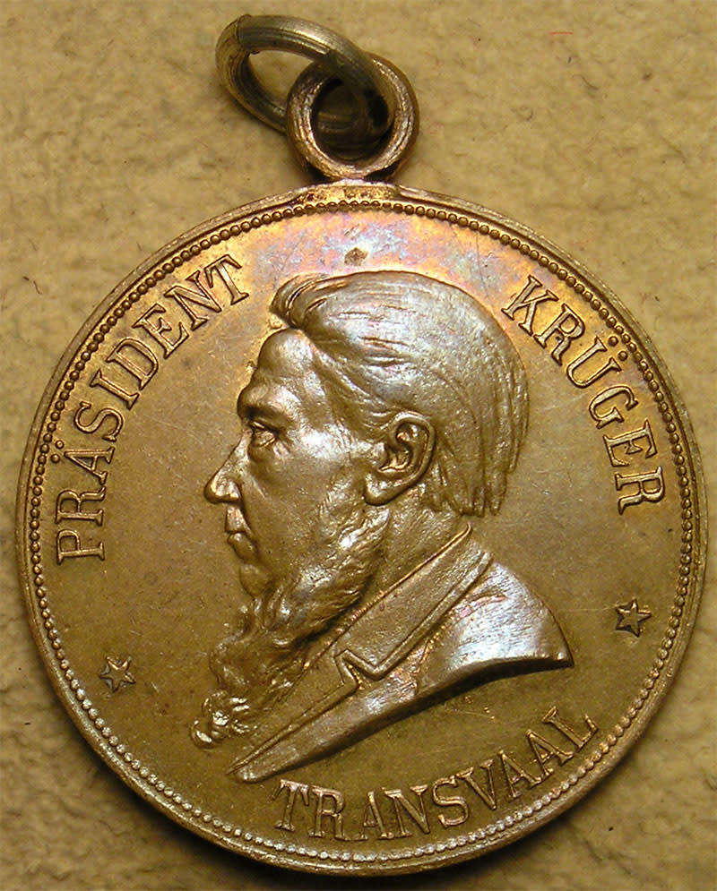 Germany, Boer War: 1900 President Kruger Transvaal, Visit to Cologne Bronze Medal *RARE *