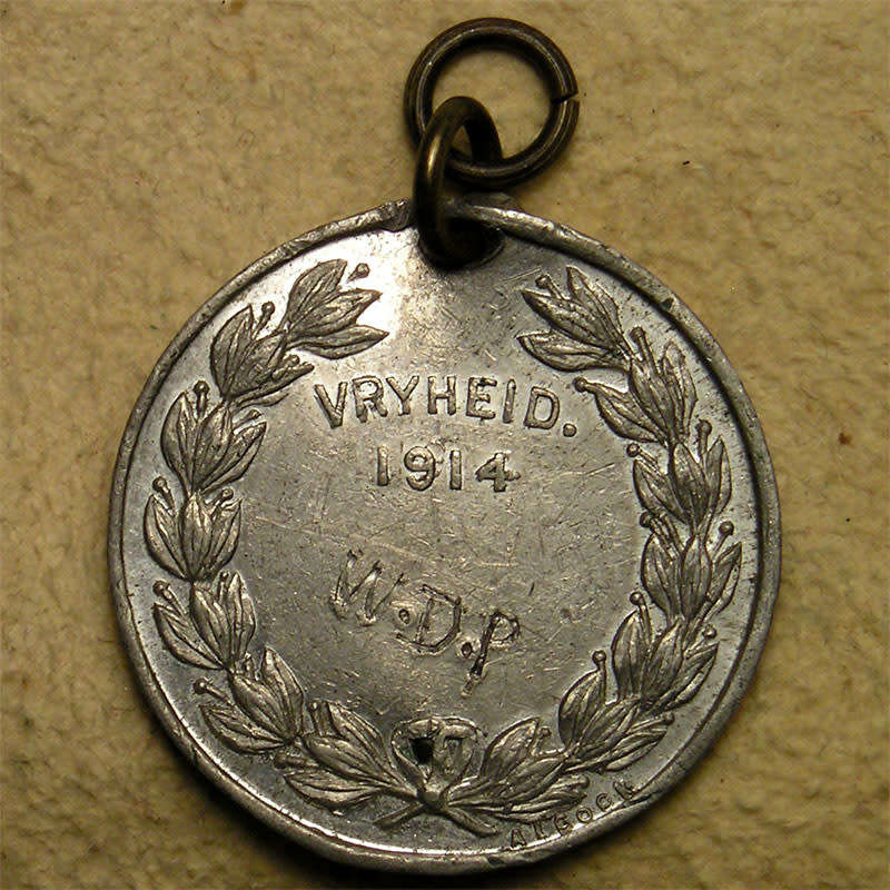 Vryheid Anglo-Boer War Memorial Monument: 1914 Unveiling Commemorative medal