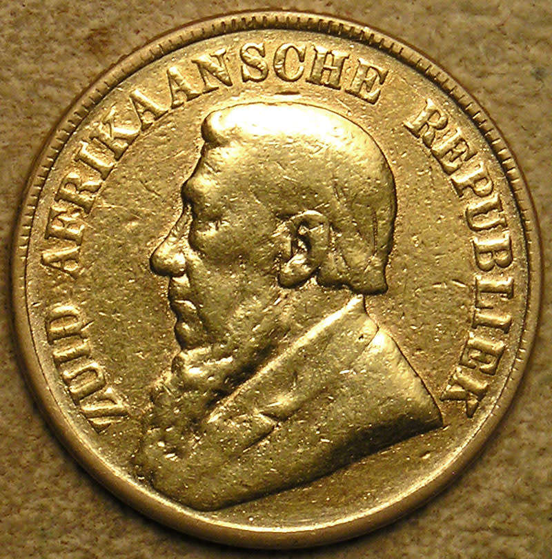 ZAR: 1897 Paul Kruger Gold Pond