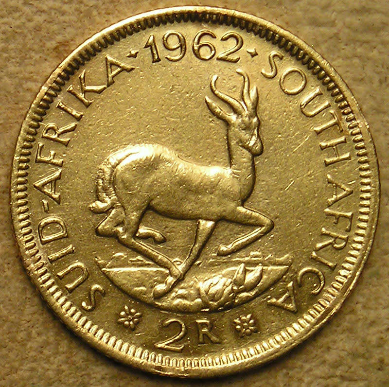 RSA: 1962 Gold 2 Rand