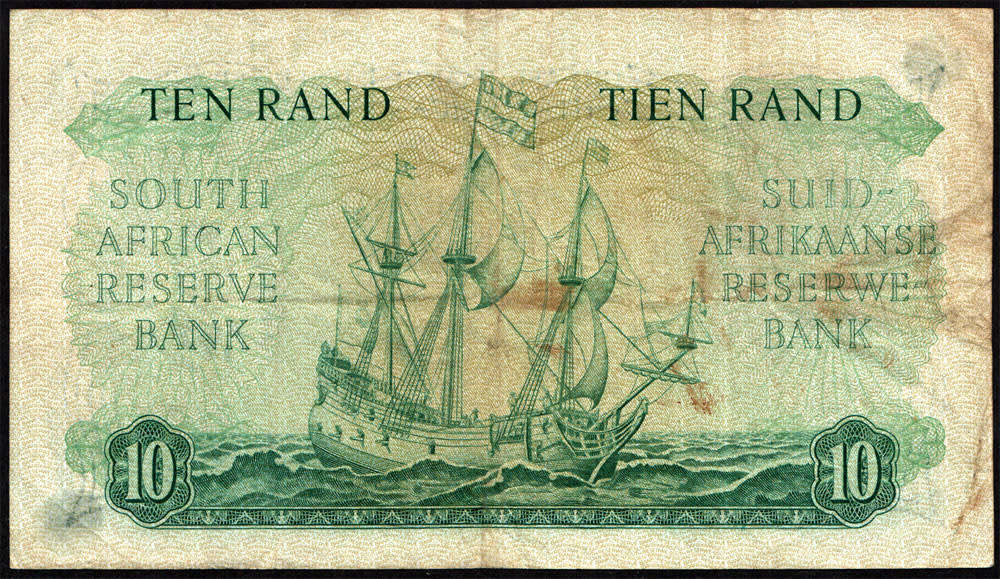1962 10 Rand G.Rissik 1st Issue Afr/Eng