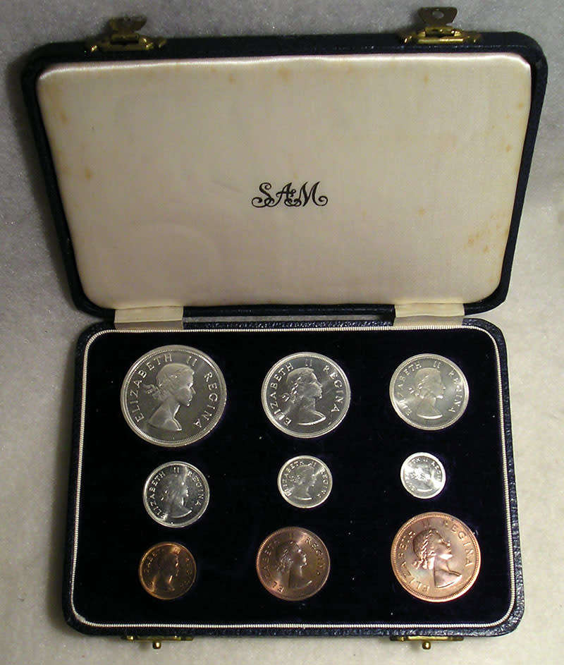 1953 Queen Elizabeth II Cased Short Proof Set