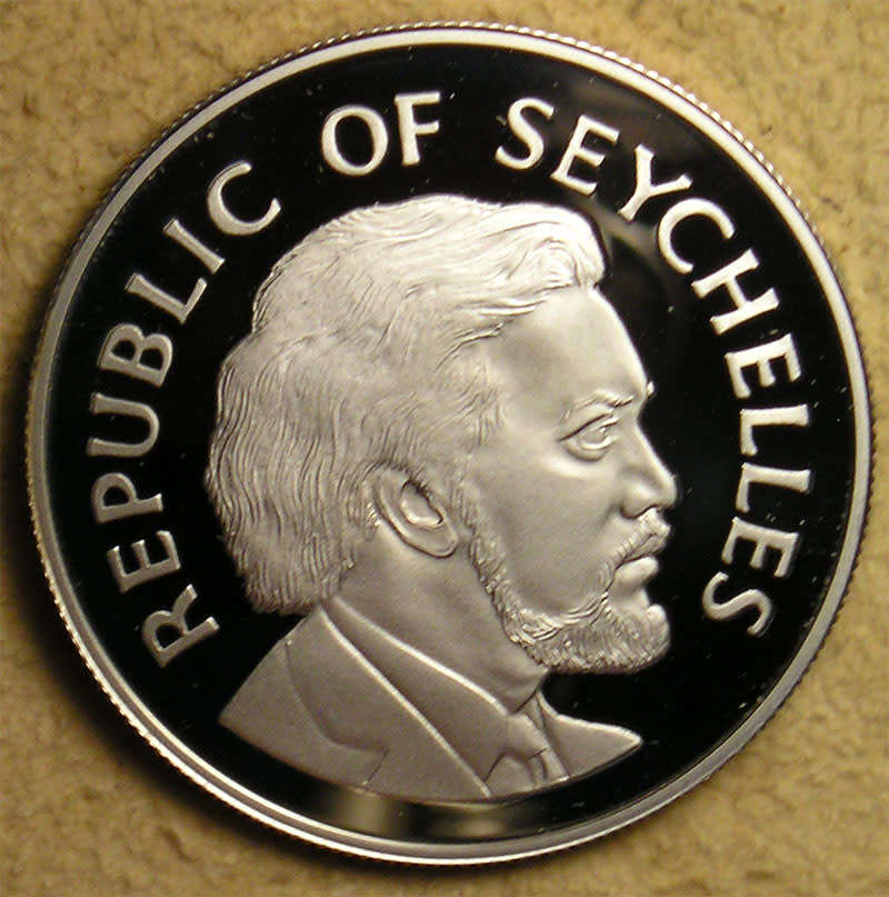 Seychelles: Proof Silver Crown (25 Rupees) for the Silver Jubilee of Queen Elizabeth II in 1977