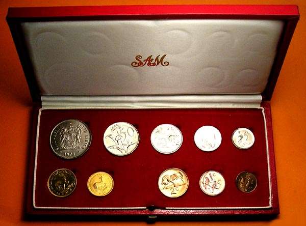 Long Proof Set 1973 Complete with Gold