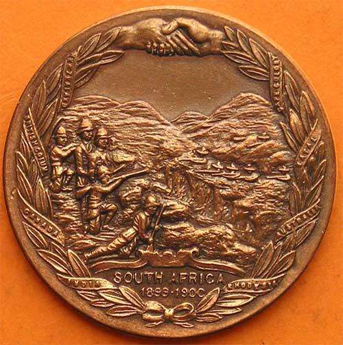 Boer War: "No Power on Earth can Shake our Undivided Empire" Medal