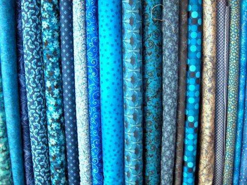 Quilting fabric - fat quarter pack in blues