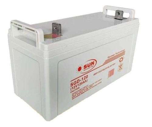 Sun 12V 100ah Deep Cycle Solar Gel Battery