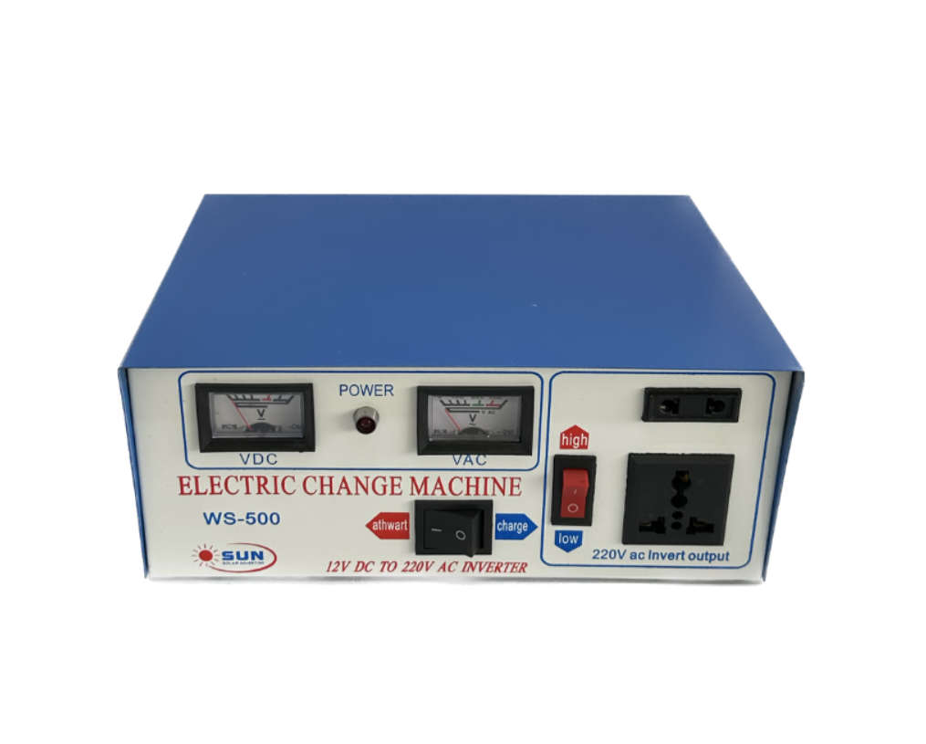 Solar Inverter WS-500 12V DC to 230V AC