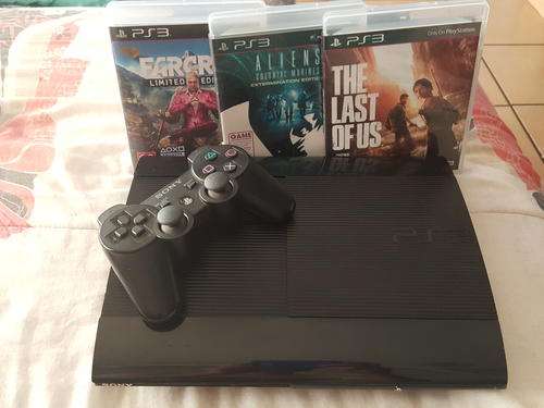 Ps3 with 3 games