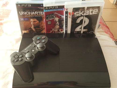 Ps3 with 3 games