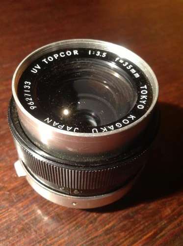 Topcor lens 35mm 1:3.5