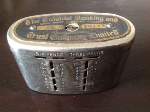 Trust & Colonial Bank savings bank / money box - Johannesburg