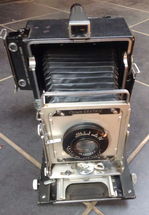 Vintage Graflex pacemaker Crown Graphic press camera (MEC41)