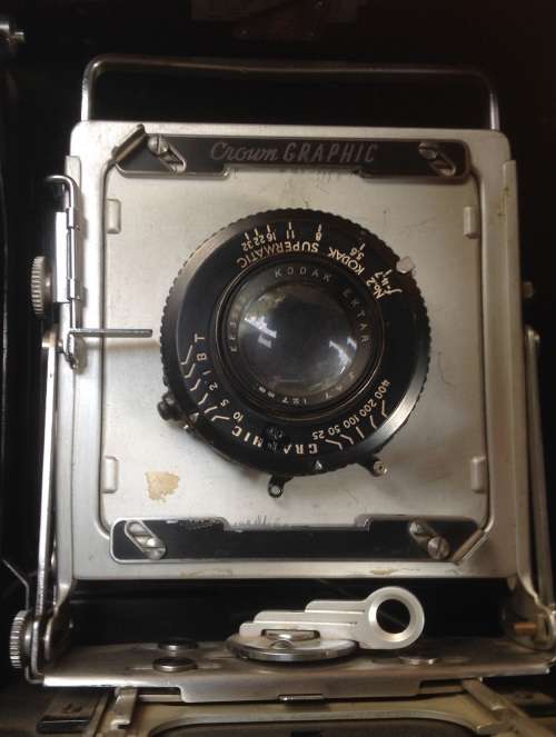 Vintage Graflex pacemaker Crown Graphic press camera (MEC41)