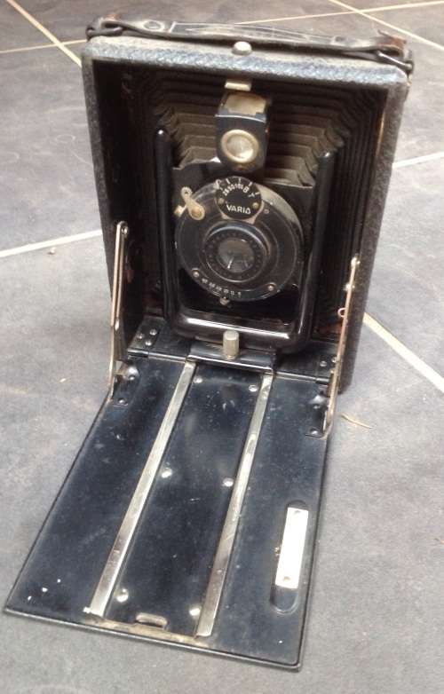 Vintage folding plate camera  - Merkel Vesta (6 x 12cm) (MEC81)