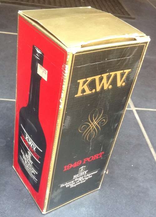 Vintage 1949 KWV Ruby Port (In original box)