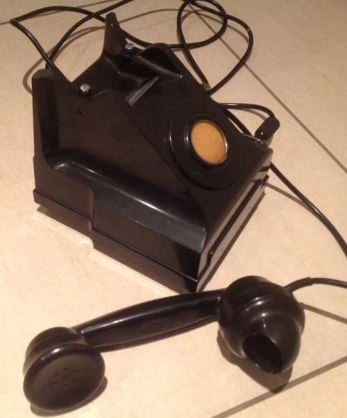 Vintage Bakelite phone