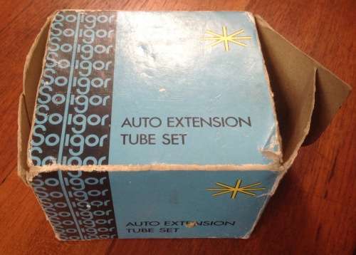 Soligor Auto Extension tube for Minolta (boxed)