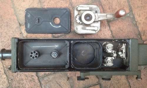 Scarce WW2 Italian made photogrammetry camera (for mounting in an aircraft) - incomplete